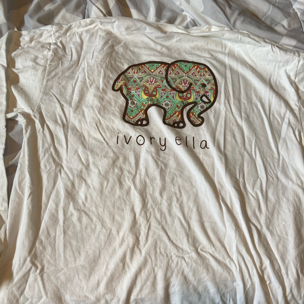 ivory ella long sleeve t-shirt